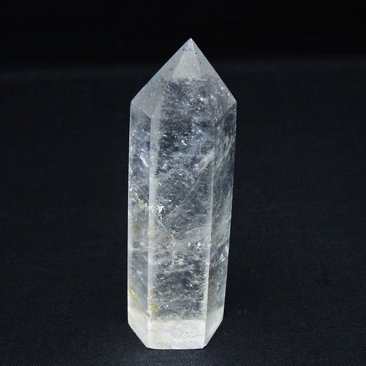 水晶 六角柱 ポイント 置物 一点物 142-9931