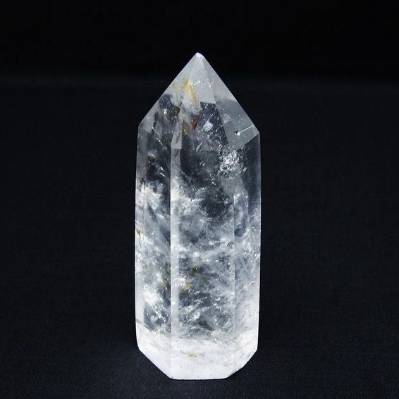 水晶 六角柱 ポイント 置物 一点物 142-9959