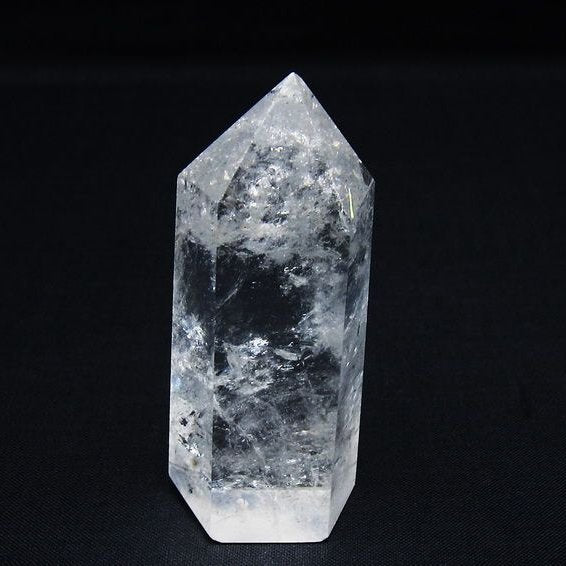 水晶 六角柱 ポイント 置物 一点物 142-9977