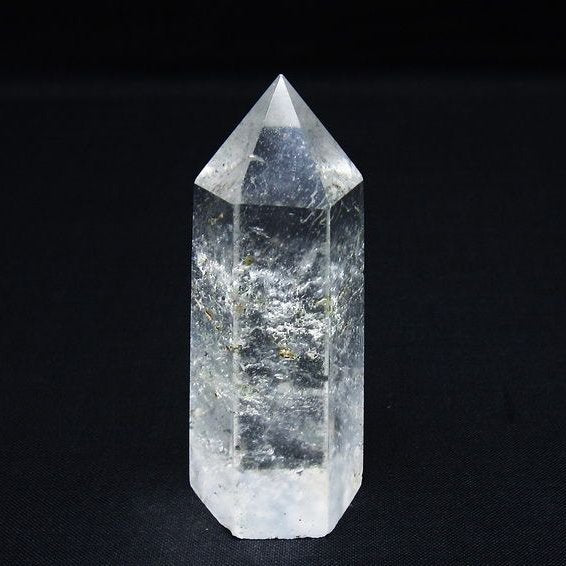 水晶 六角柱 ポイント 置物 一点物 142-9999