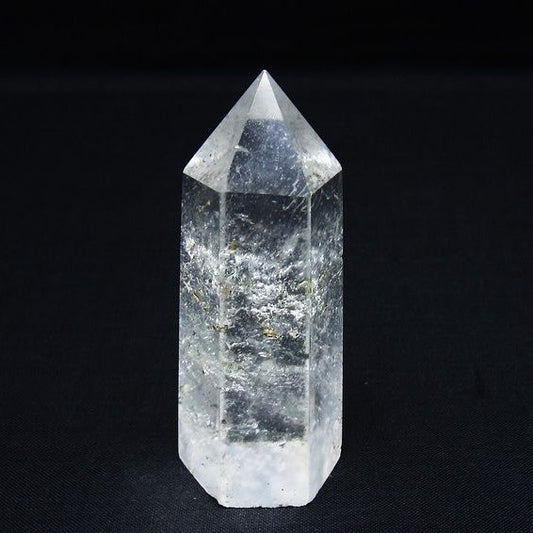 水晶 六角柱 ポイント 置物 一点物 142-9999