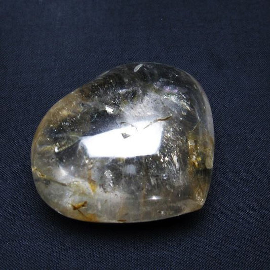 水晶 ハート 置物 一点物 145-1315