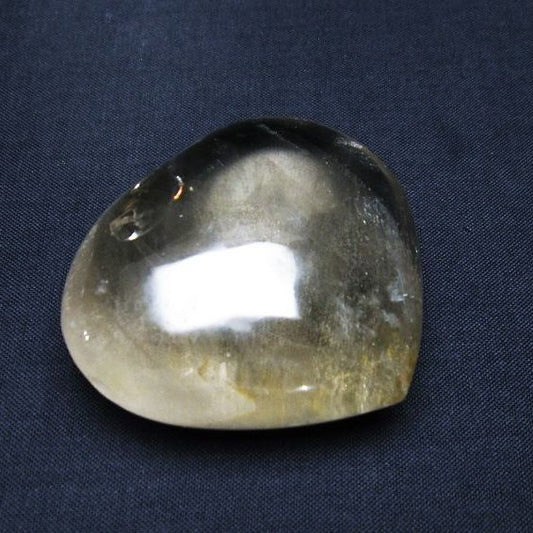 水晶 ハート 置物 一点物 145-1317