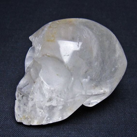 水晶 置物 ドクロ スカル 一点物 145-1857