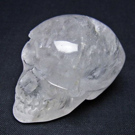 水晶 置物 ドクロ スカル 一点物 145-1858
