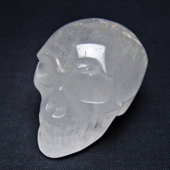 水晶 置物 ドクロ スカル 一点物 145-1860