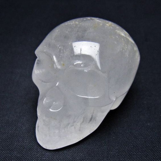 水晶 置物 ドクロ スカル 一点物 145-1860
