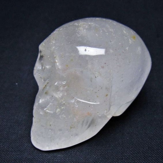 水晶 置物 ドクロ スカル 一点物 145-1861