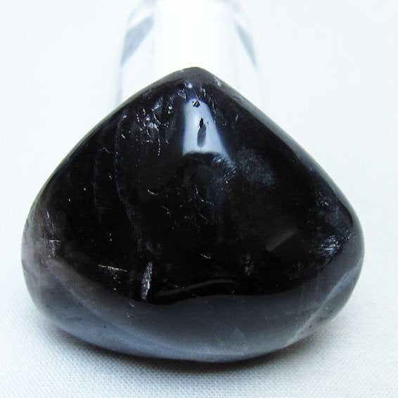 モリオン 置物 ハート 黒水晶 一点物 145-1906