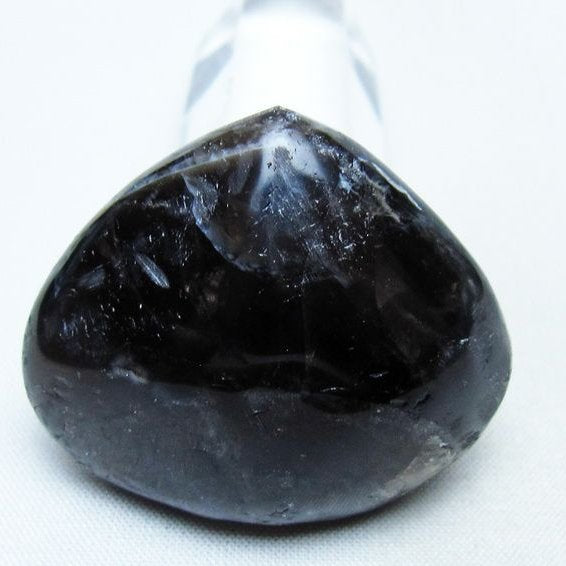 モリオン 置物 ハート 黒水晶 一点物 145-1907