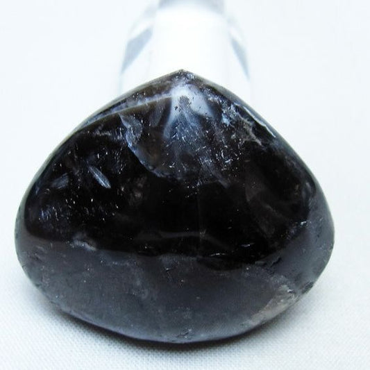 モリオン 置物 ハート 黒水晶 一点物 145-1907