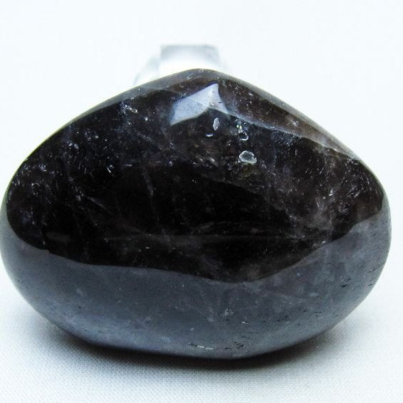 モリオン 置物 ハート 黒水晶 一点物 145-1942