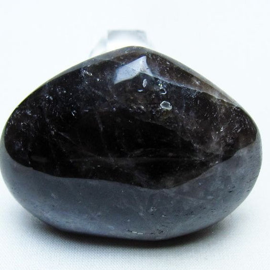モリオン 置物 ハート 黒水晶 一点物 145-1942