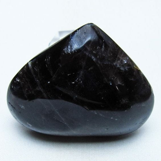 モリオン 置物 ハート 黒水晶 一点物 145-1969