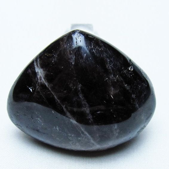 モリオン 置物 ハート 黒水晶 一点物 145-1970