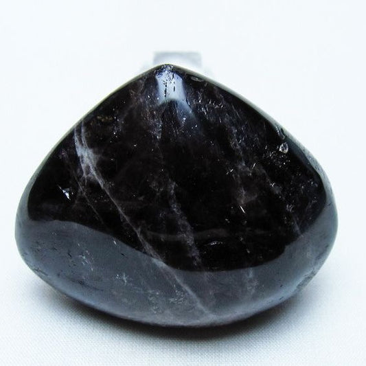モリオン 置物 ハート 黒水晶 一点物 145-1970