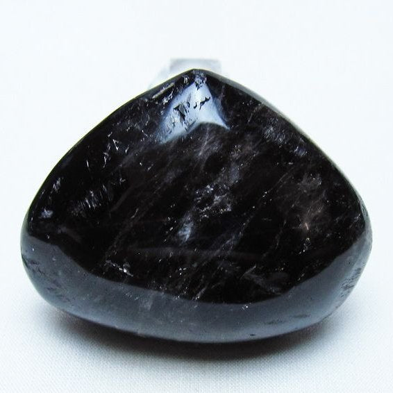 モリオン 置物 ハート 黒水晶 一点物 145-1974