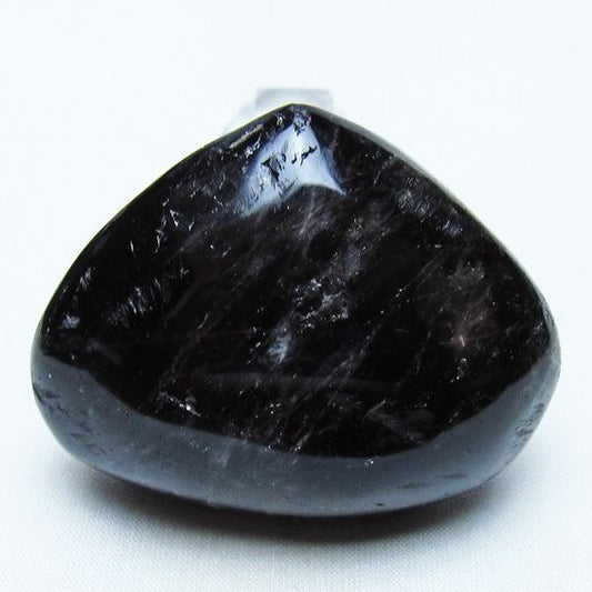 モリオン 置物 ハート 黒水晶 一点物 145-1974