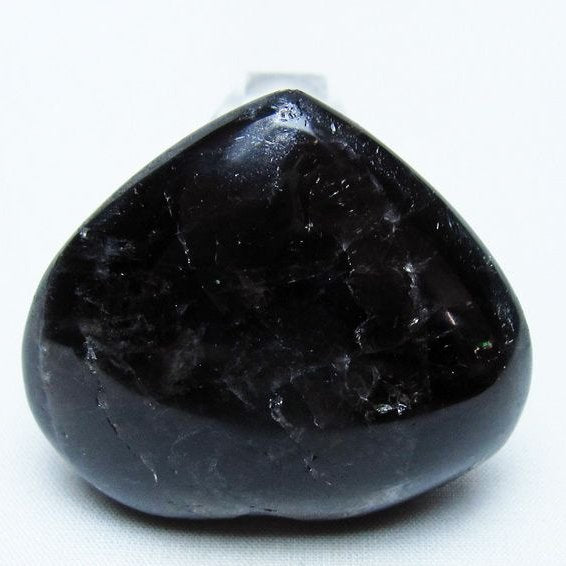 モリオン 置物 ハート 黒水晶 一点物 145-1975