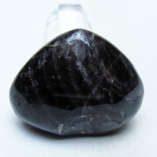 モリオン 置物 ハート 黒水晶 一点物 145-1989