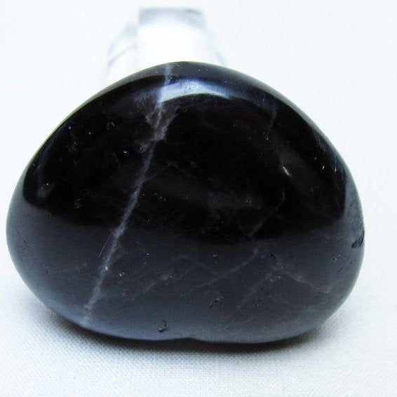 モリオン 置物 ハート 黒水晶 一点物 145-1990