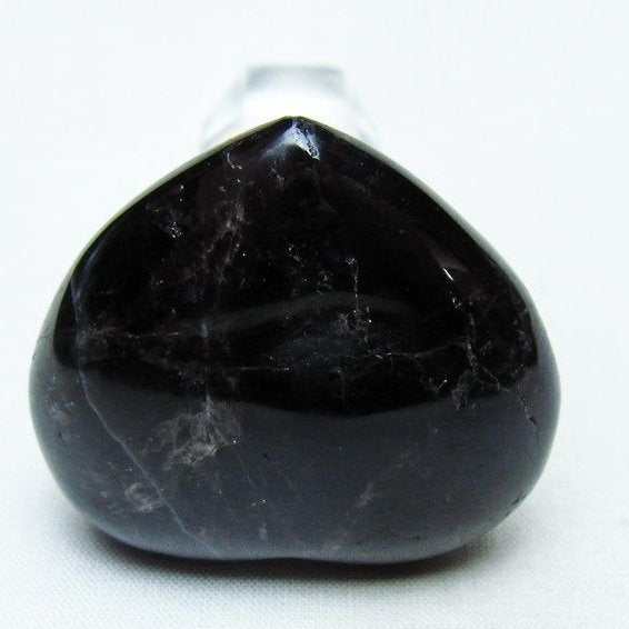 モリオン 置物 ハート 黒水晶 一点物 145-1993