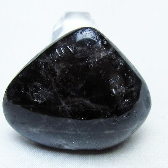 モリオン 置物 ハート 黒水晶 一点物 145-1994