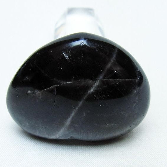 モリオン 置物 ハート 黒水晶 一点物 145-1995