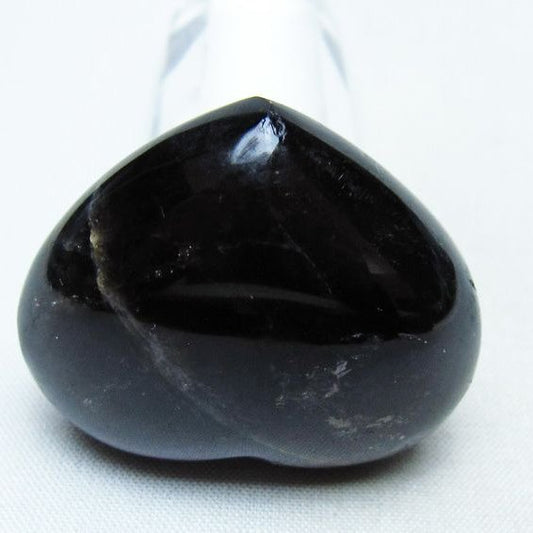 モリオン 置物 ハート 黒水晶 一点物 145-1998