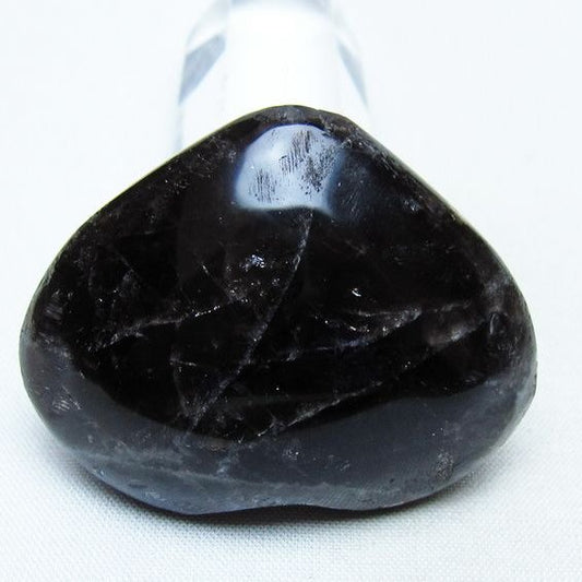 モリオン 置物 ハート 黒水晶 一点物 145-2004