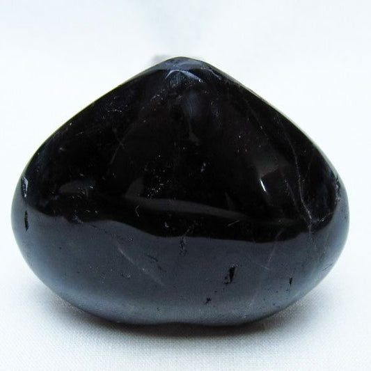 モリオン 置物 ハート 黒水晶 一点物 145-2048