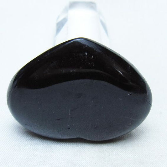 モリオン 置物 ハート 黒水晶 一点物 145-2065