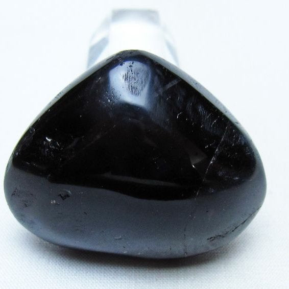 モリオン 置物 ハート 黒水晶 一点物 145-2073
