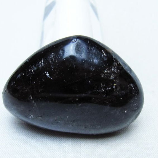 モリオン 置物 ハート 黒水晶 一点物 145-2075
