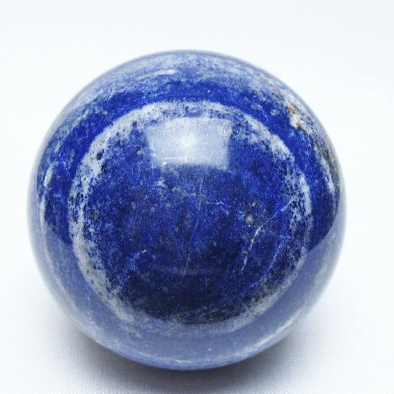 ラピスラズリ 丸玉 75mm スフィア 置物 一点物 151-10001