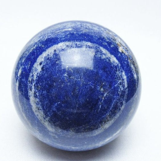 ラピスラズリ 丸玉 75mm スフィア 置物 一点物 151-10001