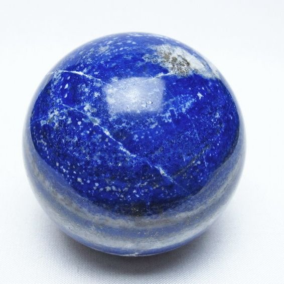 ラピスラズリ 丸玉 64mm スフィア 置物 一点物 151-10020