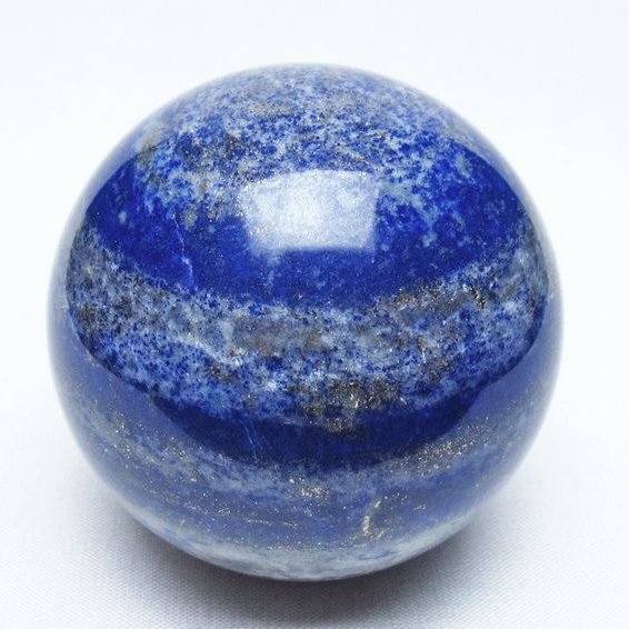 ラピスラズリ 丸玉 63mm スフィア 置物 一点物 151-10022