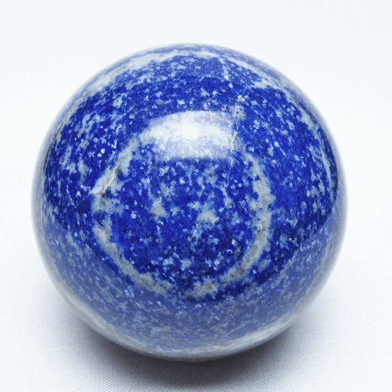 ラピスラズリ 丸玉 63mm スフィア 置物 一点物 151-10025