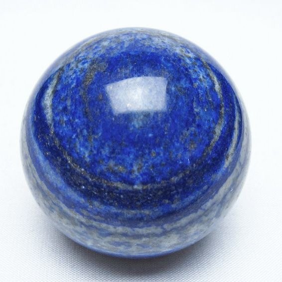 ラピスラズリ 丸玉 55mm スフィア 置物 一点物 151-10039