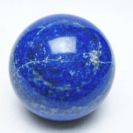 ラピスラズリ 丸玉 52mm スフィア 置物 一点物 151-10043