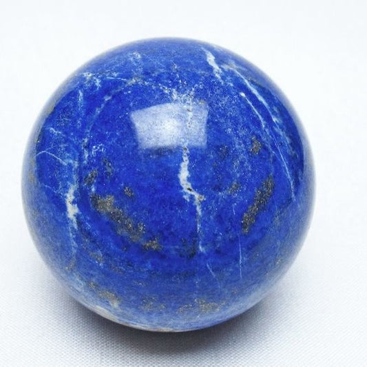 ラピスラズリ 丸玉 52mm スフィア 置物 一点物 151-10044