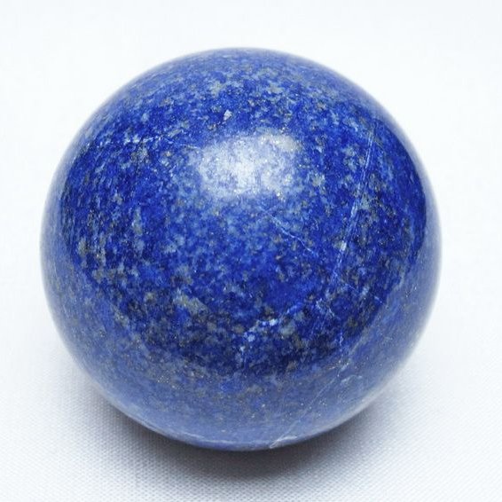 ラピスラズリ 丸玉 52mm スフィア 置物 一点物 151-10045