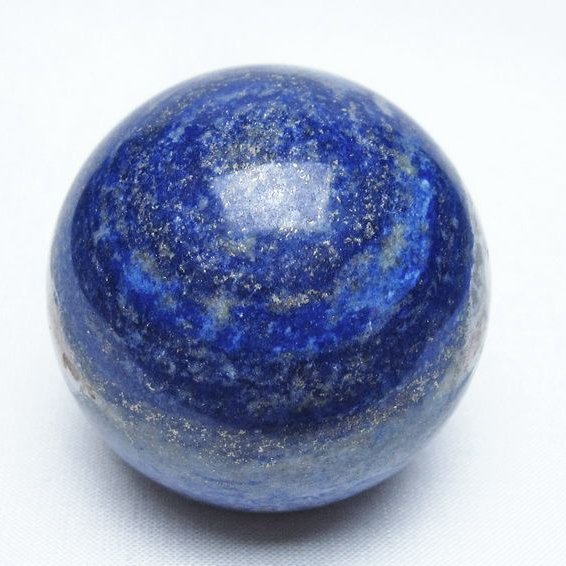 ラピスラズリ 丸玉 52mm スフィア 置物 一点物 151-10046