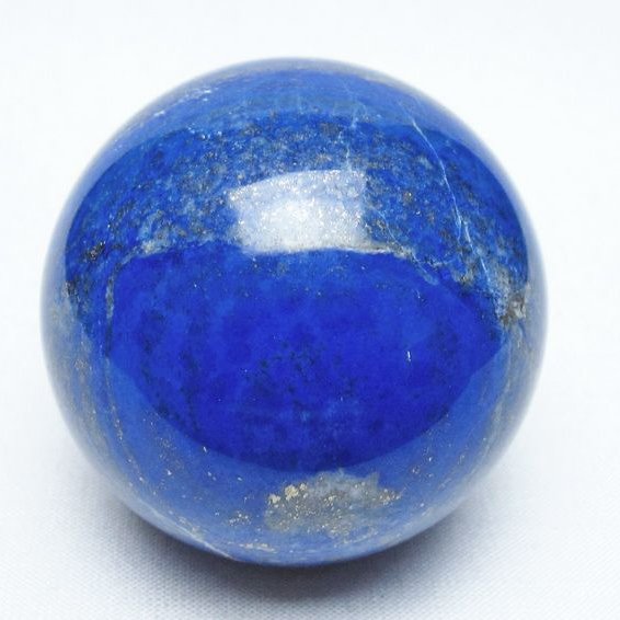 ラピスラズリ 丸玉 52mm スフィア 置物 一点物 151-10052
