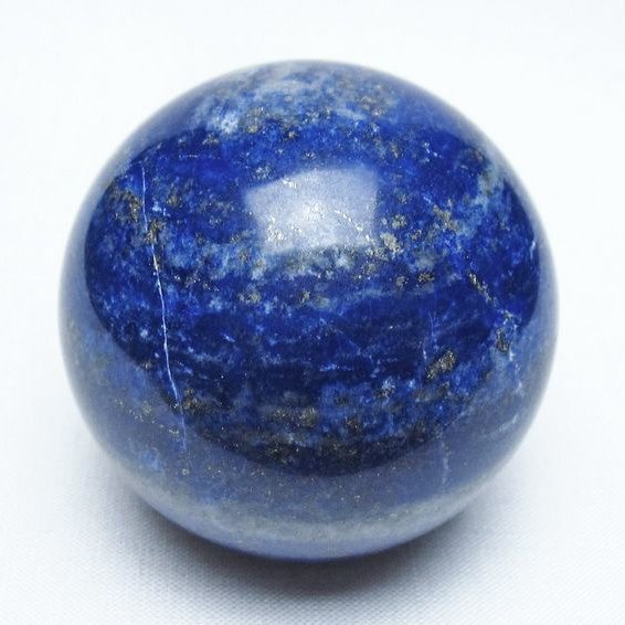 ラピスラズリ 丸玉 53mm スフィア 置物 一点物 151-10055
