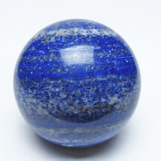 ラピスラズリ 丸玉 60mm スフィア 置物 一点物 151-10063