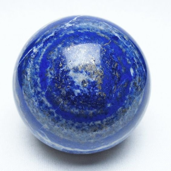 ラピスラズリ 丸玉 62mm スフィア 置物 一点物 151-10068