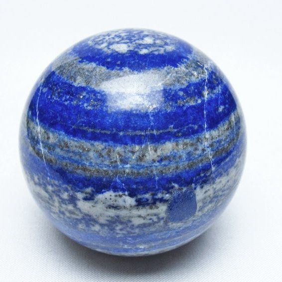 ラピスラズリ 丸玉 63mm スフィア 置物 一点物 151-10072
