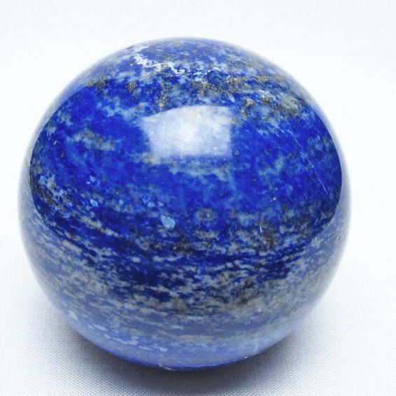 ラピスラズリ 丸玉 65mm スフィア 置物 一点物 151-10074